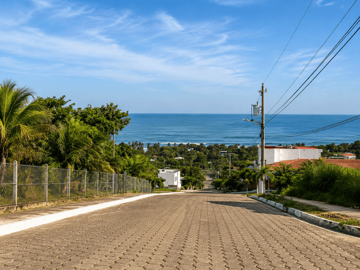 Terreno con vista al mar en Surf City La Libertad - foto 1