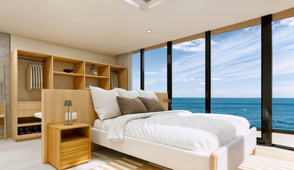 Apartamentos con vista al mar en San Blas Surf City - Habitación