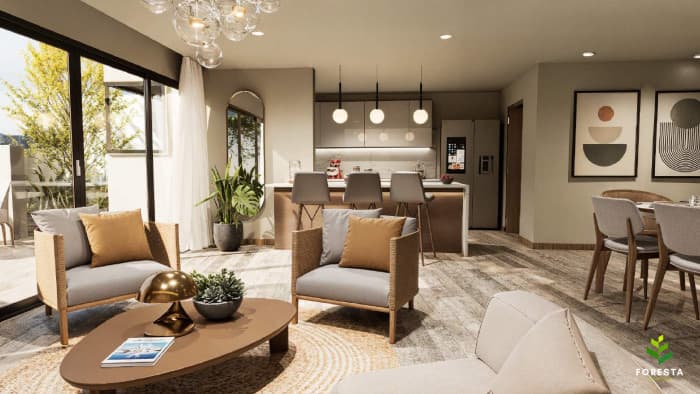 Casas tipo townhome proyecto Foresta en El Encanto Club - foto 7