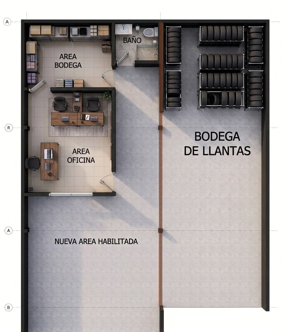 Ofibodega en alquiler en excelente zona de Santa Ana - foto 3