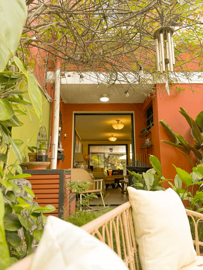 Casa en venta en Residencial Utila Santa Tecla - Área de jardin