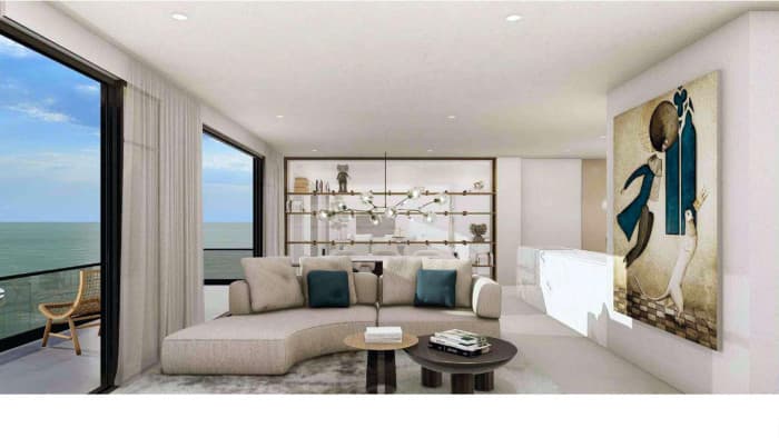 Apartamento amueblado con vista al mar en Mizata - foto 5