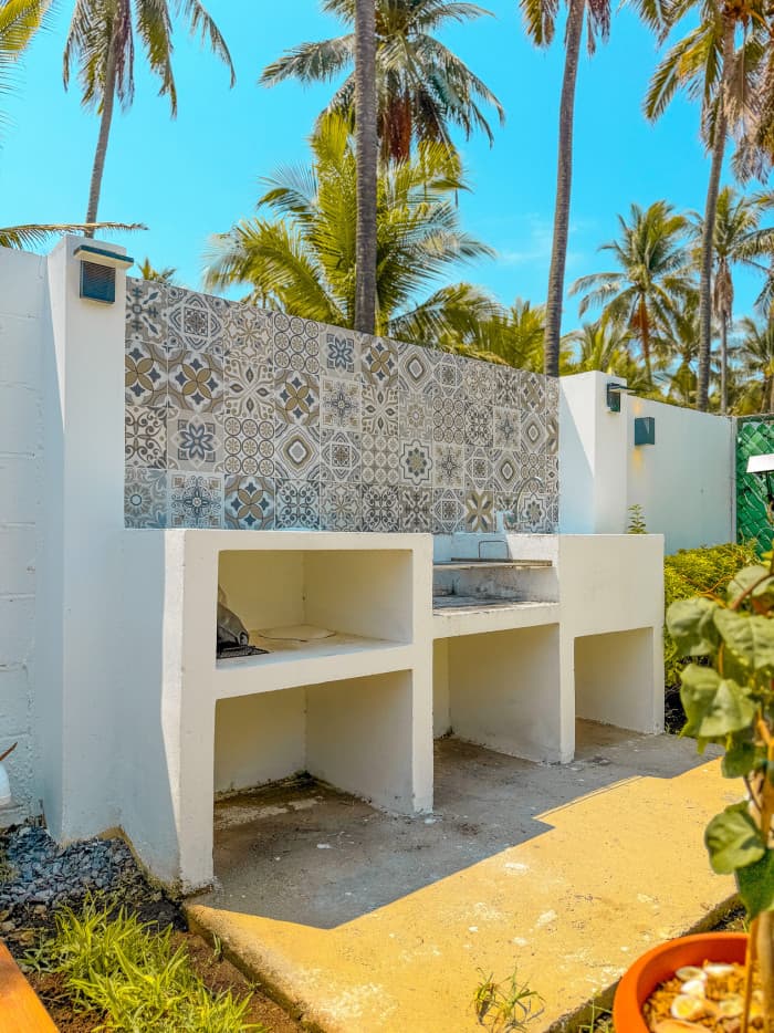 Casa de playa amueblada Villas Amatecampo - Parrilla