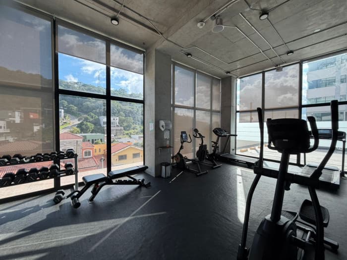 Apartamento amueblado en Park Tower Nuevo Cuscatlán - Gimnasio