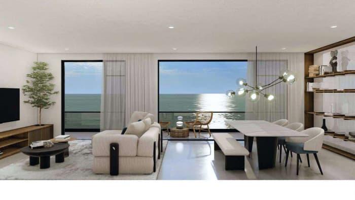 Apartamento amueblado con vista al mar en Mizata - foto 6
