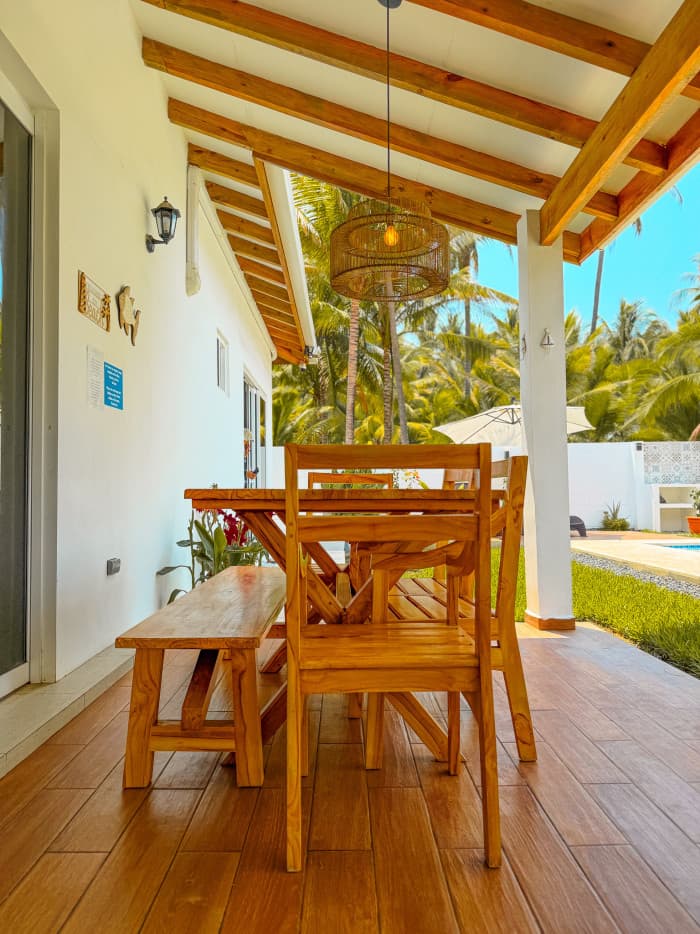 Casa de playa amueblada Villas Amatecampo - Terraza